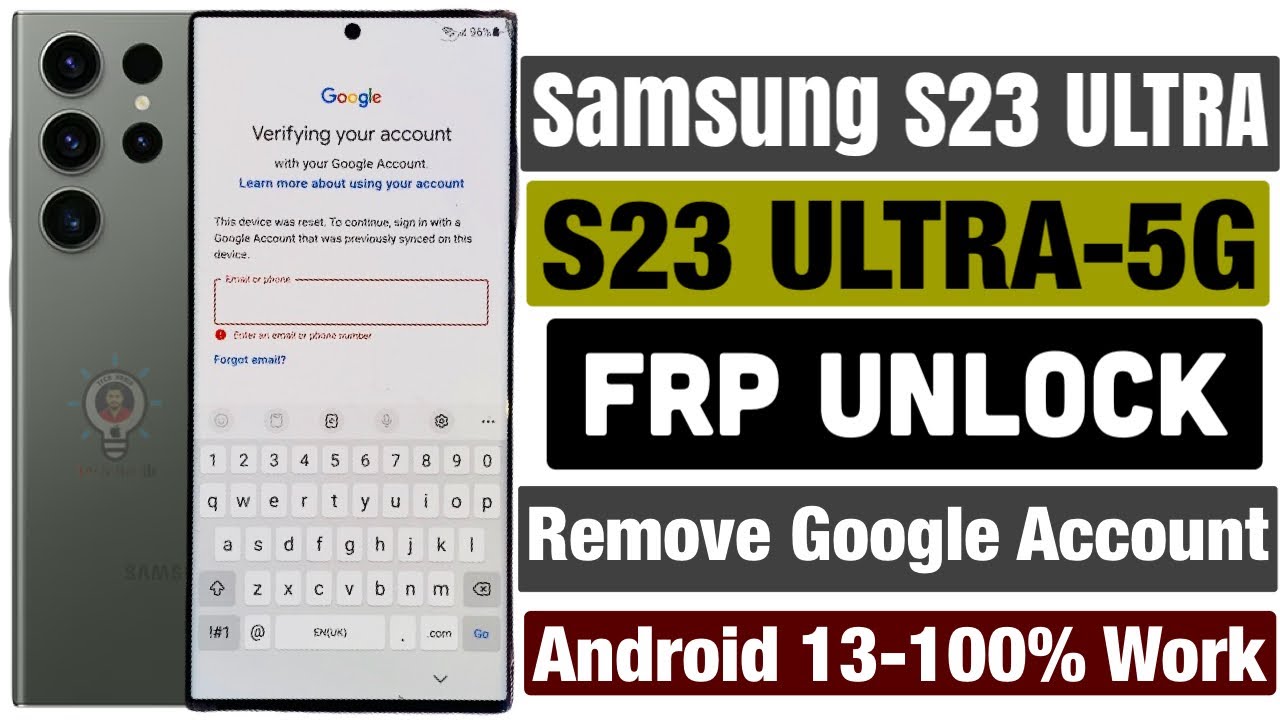 Samsung S23/S23+/S23 Ultra Frp Unlock/Remove Samsung S23/S23+/S23 Ultra Frp Unlock/Remove