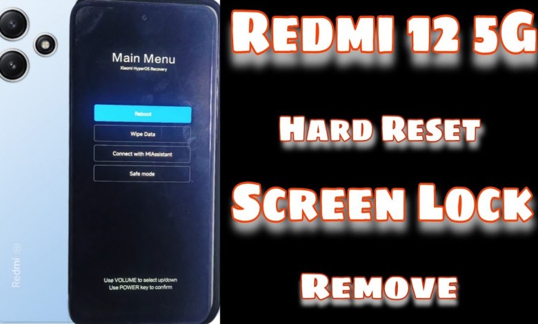 Redmi 12 5G Hard Reset || Xiaomi 12 5G Pattern Unlock Redmi 12 5G Hard Reset || Xiaomi 12 5G Pattern Unlock