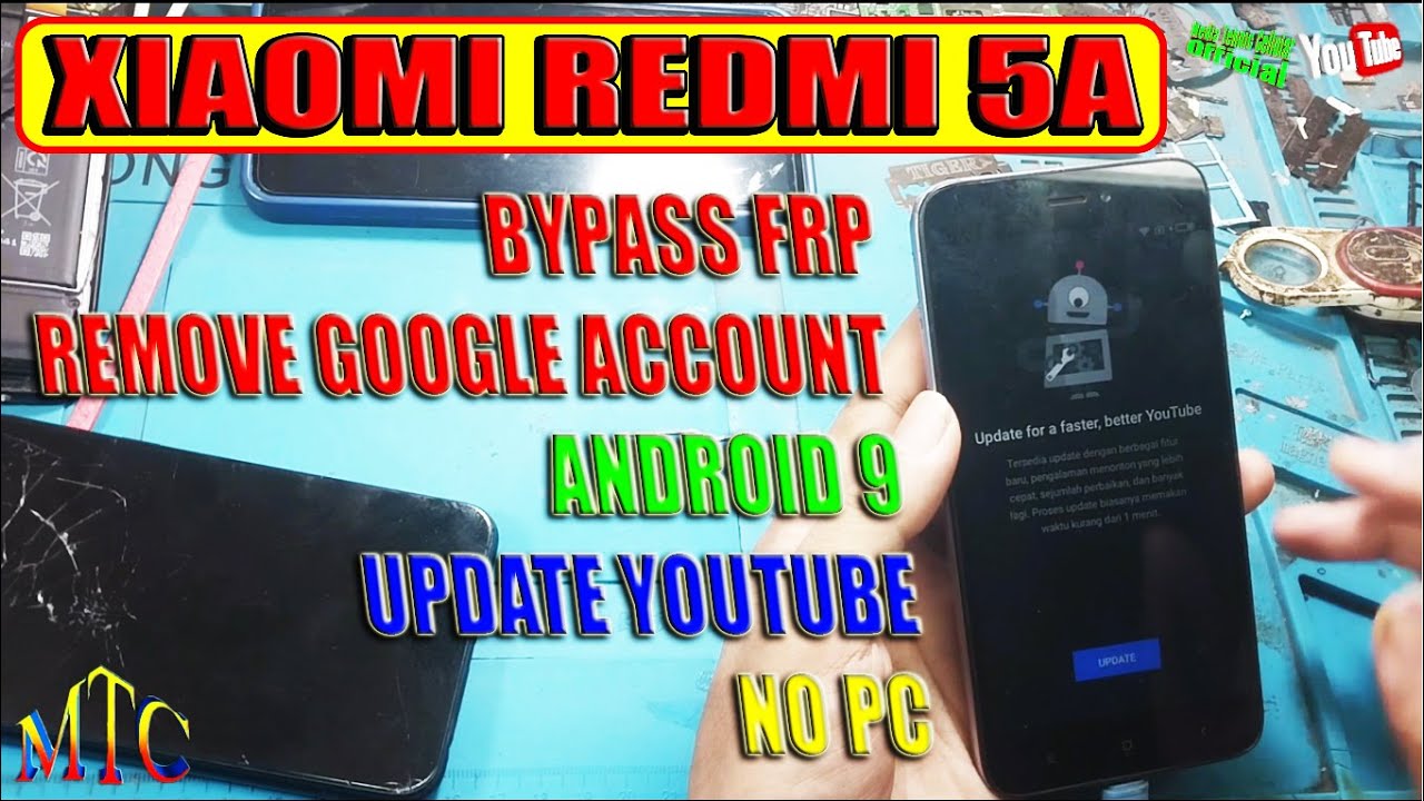 BYPASS FRP / FORGET GOOGLE ACCOUNT XIAOMI REDMI 5A ANDROID 9 BYPASS FRP / FORGET GOOGLE ACCOUNT XIAOMI REDMI 5A ANDROID 9