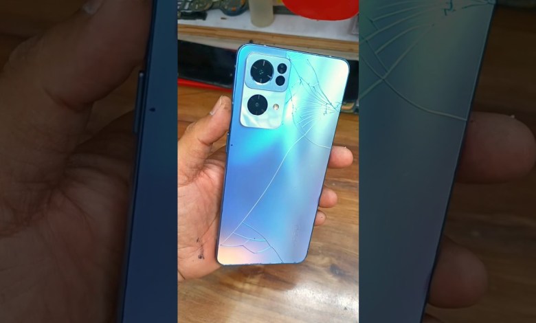 OPPO Reno 7Pro Broken Back Glass Fix OPPO Reno 7Pro Broken Back Glass Fix