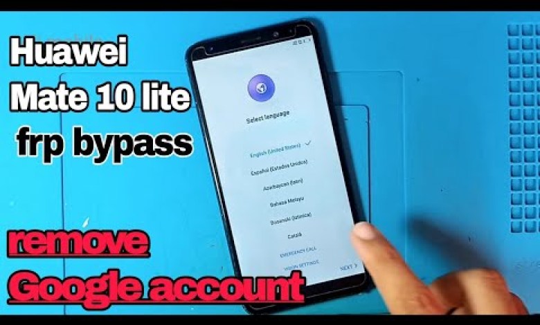 Huawei mate 10 lite frp bypass// reset Google account Huawei mate 10 lite frp bypass// reset Google account
