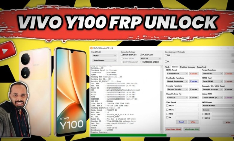VIVO Y100 Frp Unlock | VIVO Y100 Unlock UMT | Vivo Y100 VIVO Y100 Frp Unlock | VIVO Y100 Unlock UMT | Vivo Y100