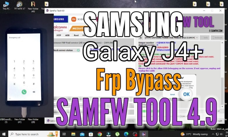 Samsung Galaxy J4 Plus | Frp Bypass | Google Samsung Galaxy J4 Plus | Frp Bypass | Google