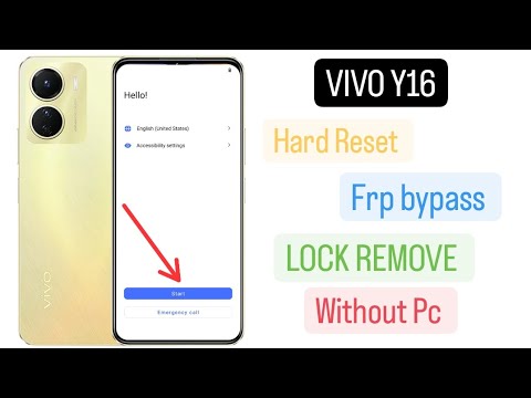 Vivo Y16 frp Bypass Android 12 (New Update 2024) Vivo Vivo Y16 frp Bypass Android 12 (New Update 2024) Vivo