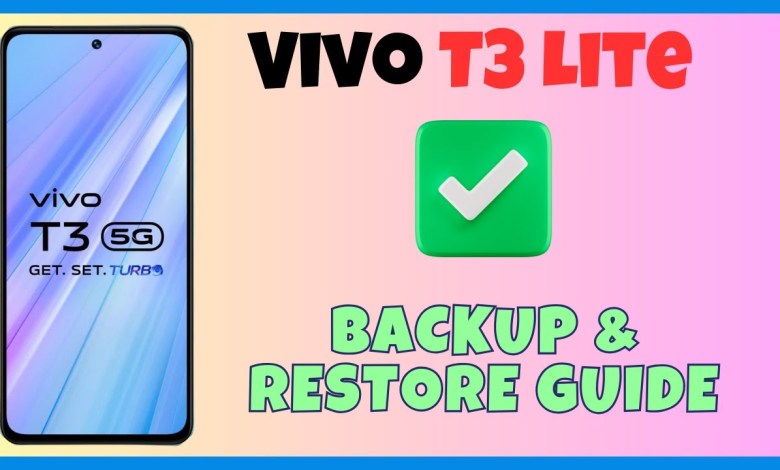 Vivo T3 Lite Backup & Reset Settings || Backup & Vivo T3 Lite Backup & Reset Settings || Backup &