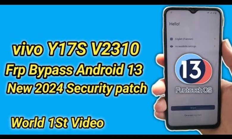 ViVO Y17S Frp Bypass Android 13 | NEW 2024 Latest ViVO Y17S Frp Bypass Android 13 | NEW 2024 Latest