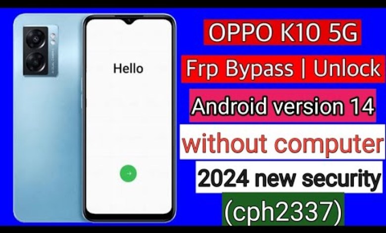 Oppo k10 5g (cph2337) frp bypass. Google account bypass Oppo k10 5g (cph2337) frp bypass. Google account bypass