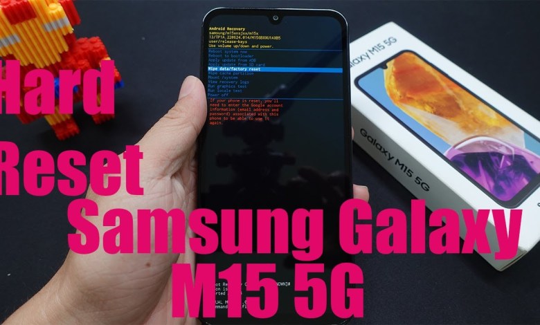 How To Hard Reset Samsung Galaxy M15 5G How To Hard Reset Samsung Galaxy M15 5G