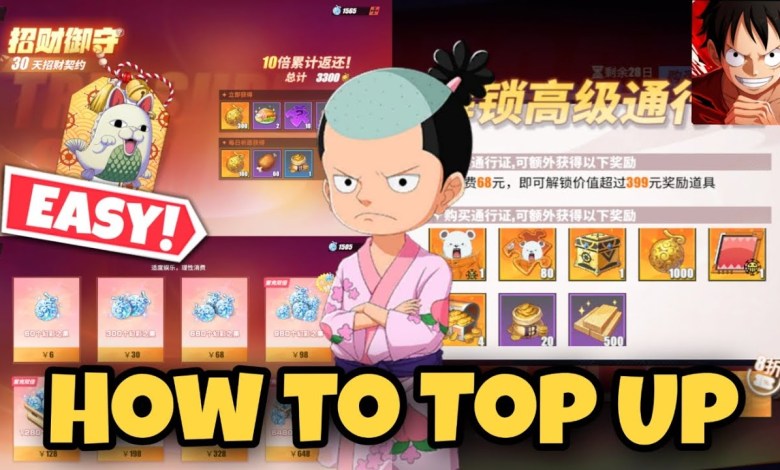 EASY!!!! Cara Top Up Game One Piece Fighting Path EASY!!!! Cara Top Up Game One Piece Fighting Path