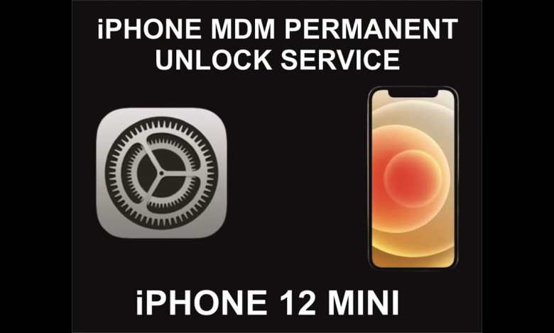 iPhone 12 Mini MDM Unlock Service, Permanent iPhone 12 Mini MDM Unlock Service, Permanent