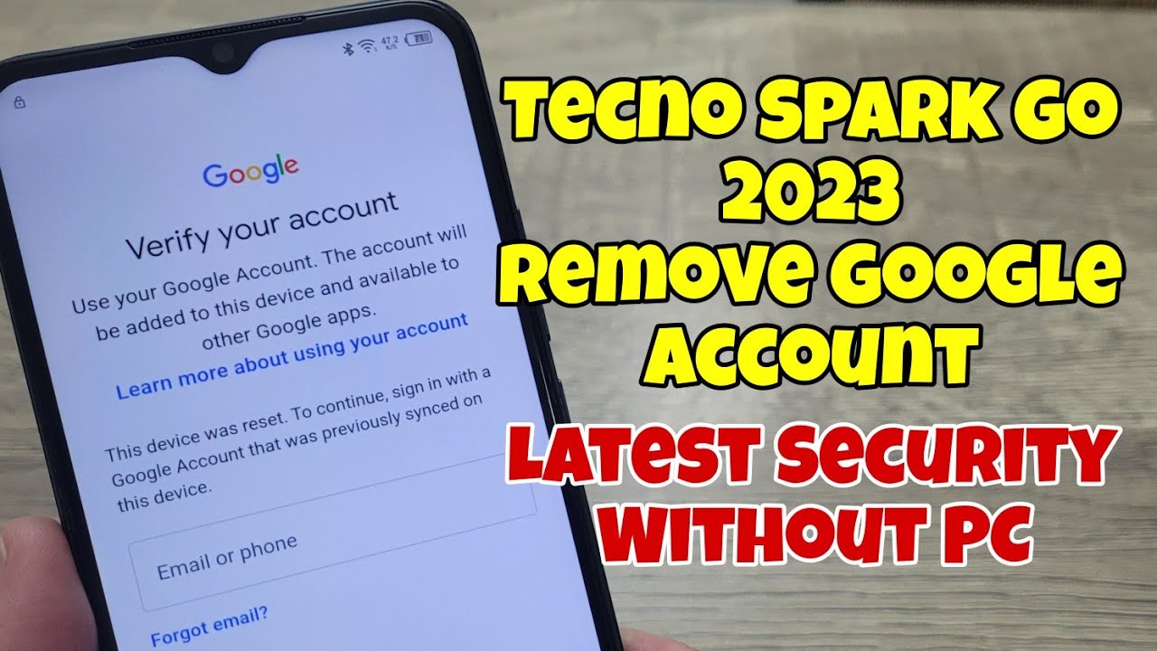 Unlock FRP on Tecno Spark Go 2023 (BF7n) – Discover the Easy Bypass Method Unlock FRP on Tecno Spark Go 2023 (BF7n) – Discover the Easy Bypass Method