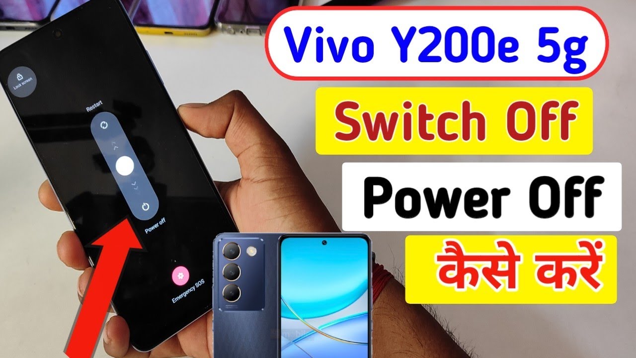 Vivo y200e 5g switch off kaise kare/Vivo y200e 5g power Vivo y200e 5g switch off kaise kare/Vivo y200e 5g power