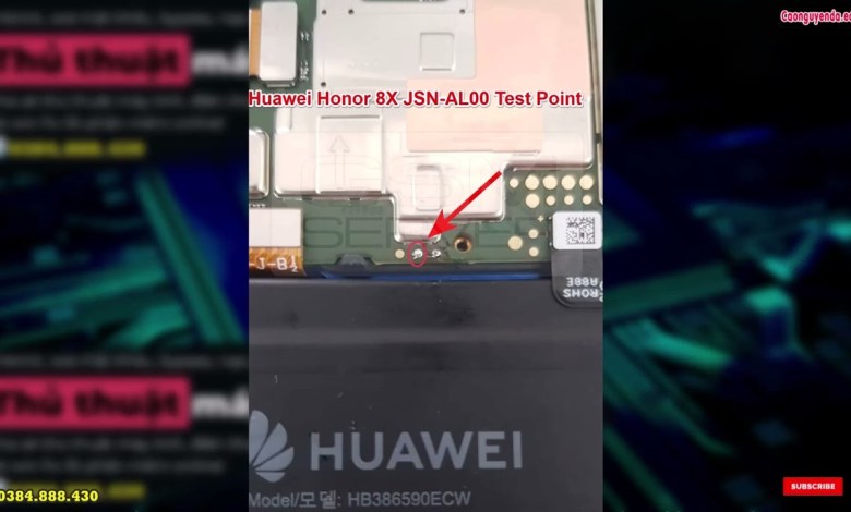 Huawei Honor 8X JSN-AL00 Test Point Huawei Honor 8X JSN-AL00 Test Point