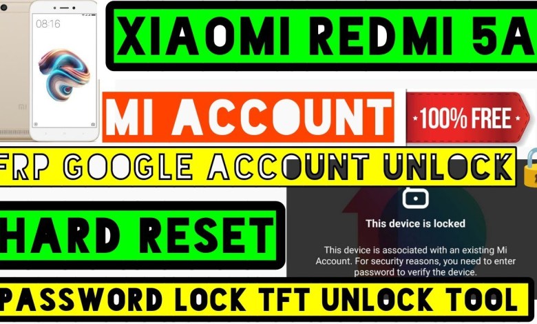 How to Remove Mi Account Xiaomi Redmi 5A Frp Bypass How to Remove Mi Account Xiaomi Redmi 5A Frp Bypass