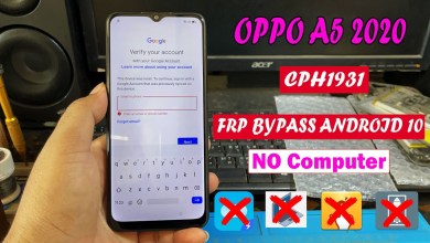 OPPO A5 2020 CPH1931 Frp Bypass Android 10 Without pC OPPO A5 2020 CPH1931 Frp Bypass Android 10 Without pC