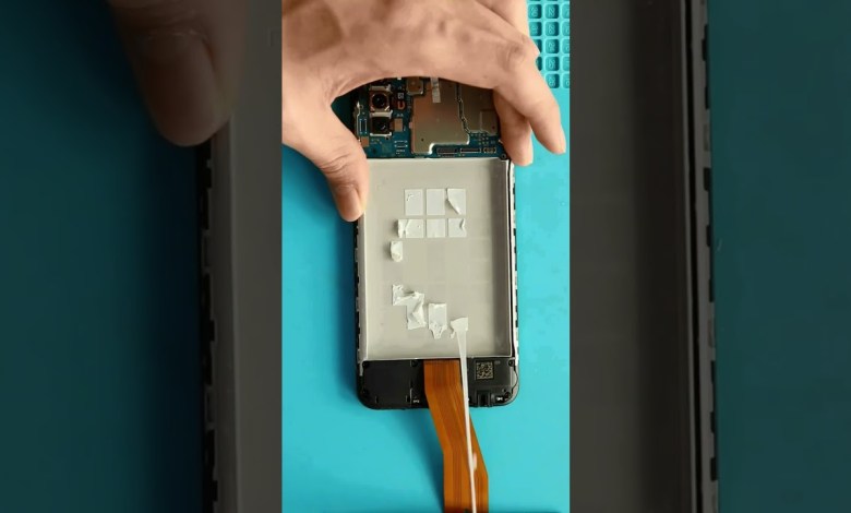 Instructions for replacing the Samsung Galaxy A02S battery #trending Instructions for replacing the Samsung Galaxy A02S battery #trending
