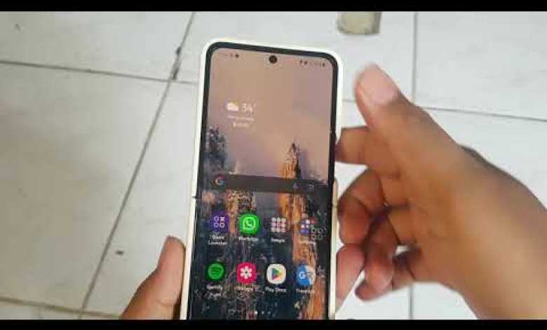 SAMSUNG Galaxy Z Flip 5: How to reset accessibility SAMSUNG Galaxy Z Flip 5: How to reset accessibility