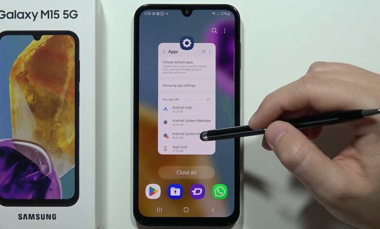 How to Resert Apps Preferences on SAMSUNG Galaxy M15 How to Resert Apps Preferences on SAMSUNG Galaxy M15