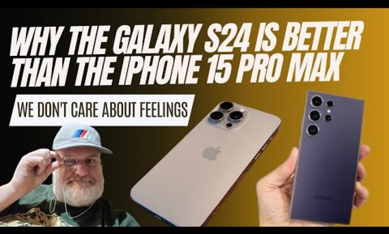 Why The Galaxy S24 Ultra Is Better Than The iPhone Why The Galaxy S24 Ultra Is Better Than The iPhone