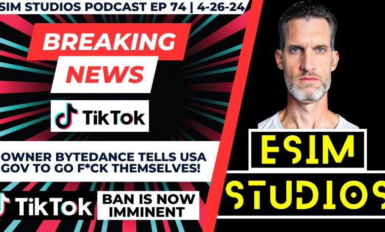 eSIM STUDIOS Podcast Ep 74 | TikToc Owner ByteDance eSIM STUDIOS Podcast Ep 74 | TikToc Owner ByteDance