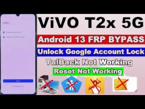 Vivo T2 Pro FRP Bypass Android 13 Unlock Google Vivo T2 Pro FRP Bypass Android 13 Unlock Google