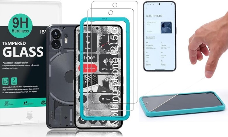 Nothing Phone 2 Glass Screen Protector Install Nothing Phone 2 Glass Screen Protector Install