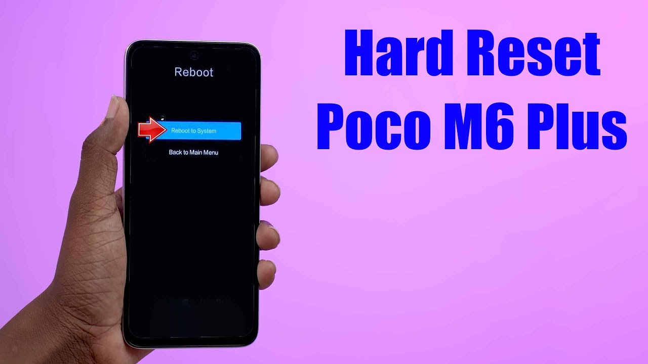 Hard Reset POCO M6 Plus | Factory Reset Remove Hard Reset POCO M6 Plus | Factory Reset Remove
