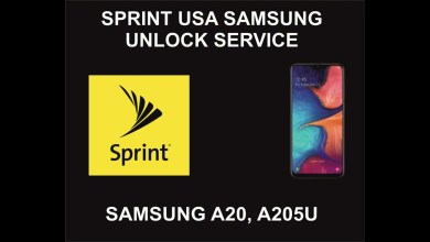 Sprint USA Samsung Unlock Service, Samsung A20, A205U Sprint USA Samsung Unlock Service, Samsung A20, A205U
