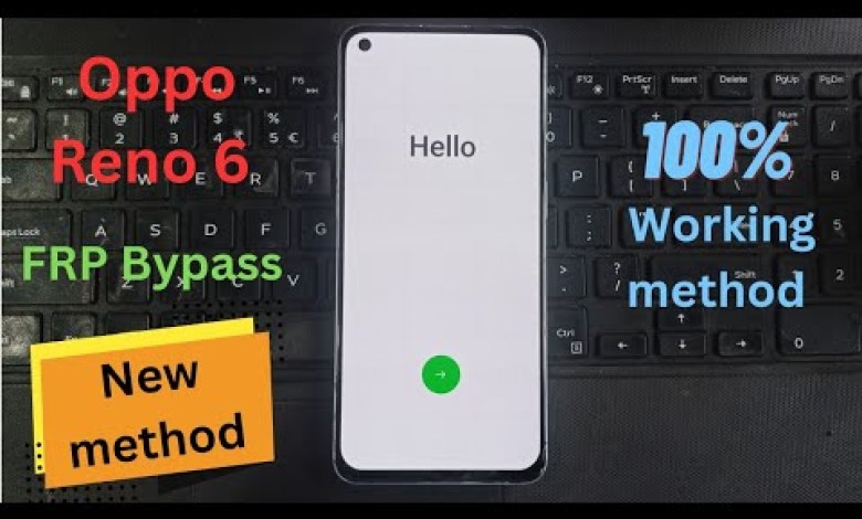 Reno 6 FRP Bypass ||Android 13||New method Reno 6 FRP Bypass ||Android 13||New method