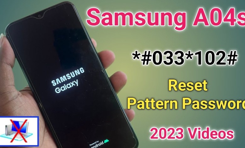 Samsung A04s Hard Reset Not Working || A04s Password Samsung A04s Hard Reset Not Working || A04s Password