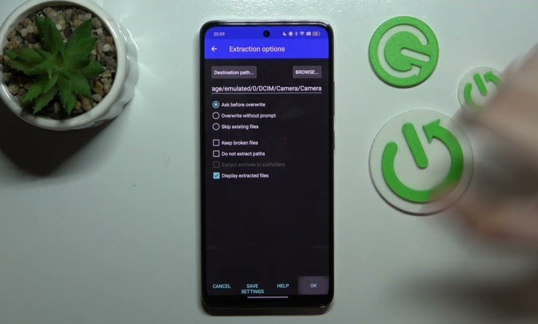 How to Unpack RAR Archive on Oppo Reno 12F How to Unpack RAR Archive on Oppo Reno 12F