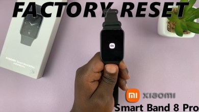How To Factory Reset Xiaomi Smart Band 8 Pro How To Factory Reset Xiaomi Smart Band 8 Pro