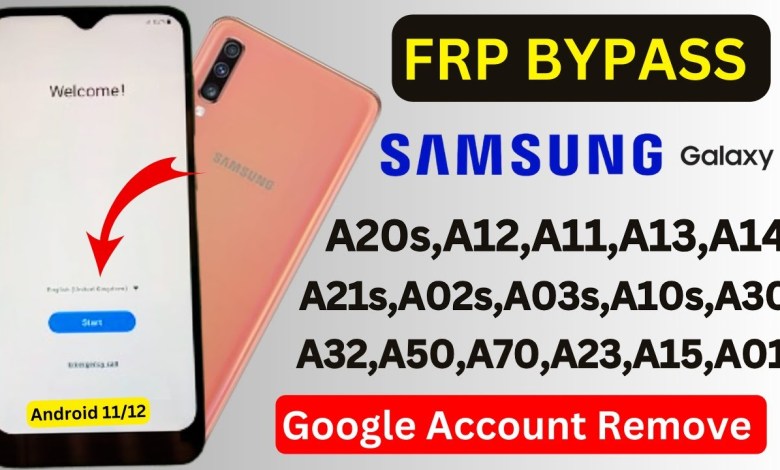 Samsung A02s/A03s/A21s/A20s/A30/A50/A32/A70 FRP Samsung A02s/A03s/A21s/A20s/A30/A50/A32/A70 FRP