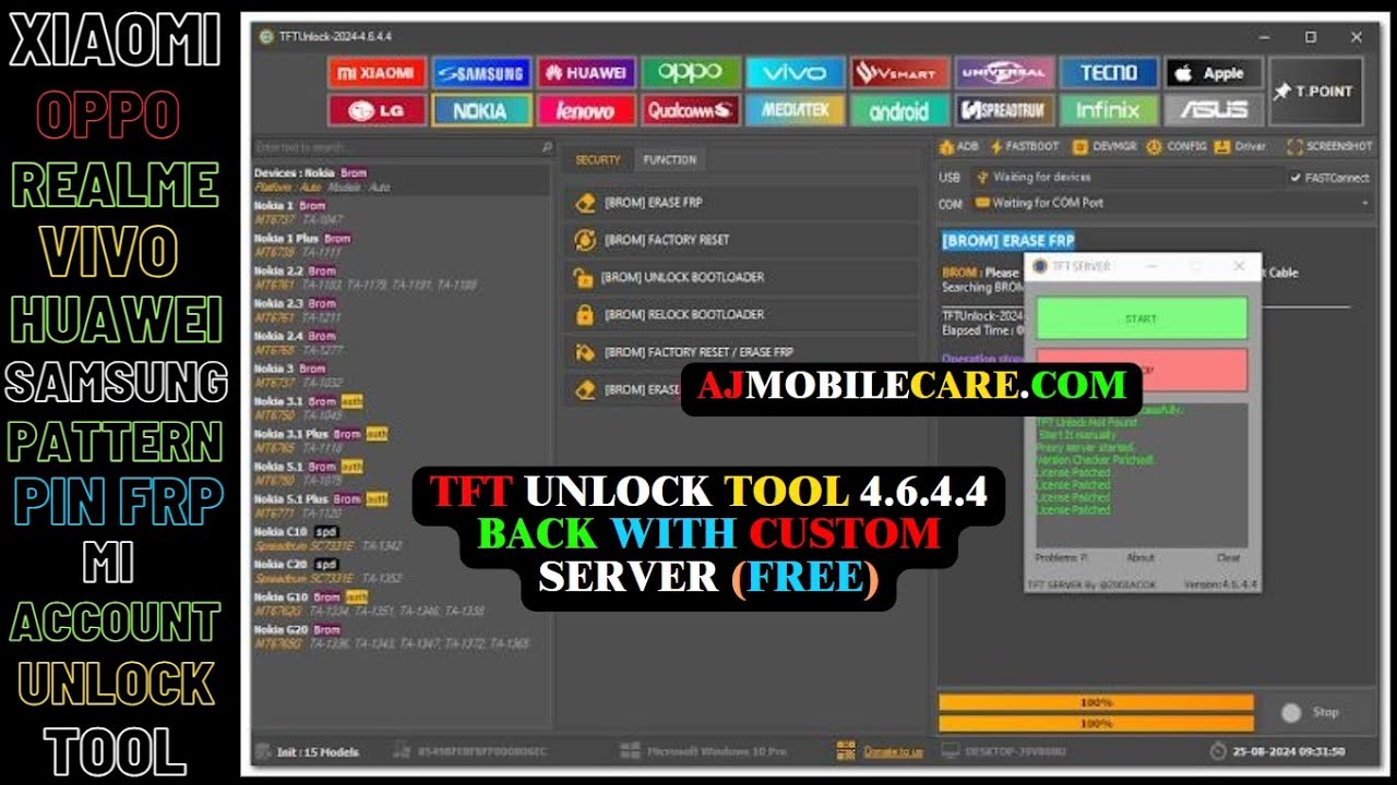 TFT UNLOCKER NEW VERSION,VIVO MTK NEW SECURITY UNLOCK TFT UNLOCKER NEW VERSION,VIVO MTK NEW SECURITY UNLOCK