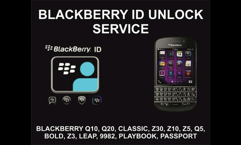 Blackberry Account ID Unlock Service, Blackberry All Blackberry Account ID Unlock Service, Blackberry All