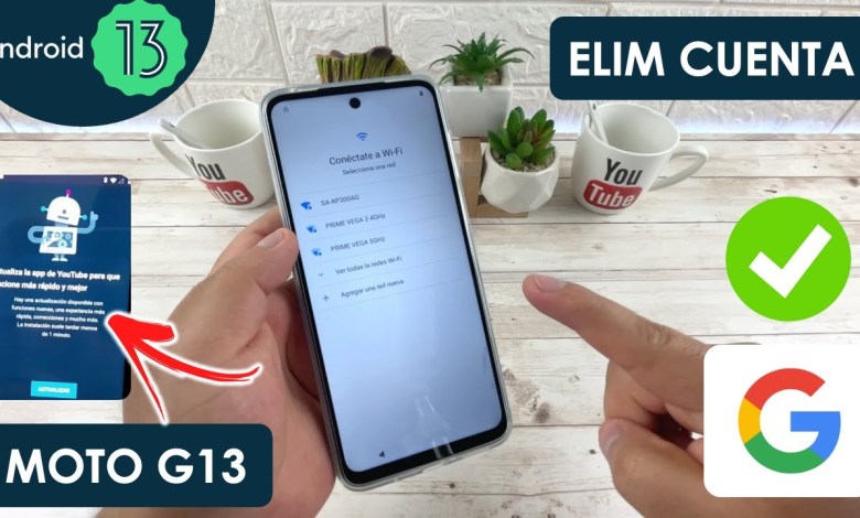 Delete Google Account Motorola Moto G13 | Android Delete Google Account Motorola Moto G13 | Android