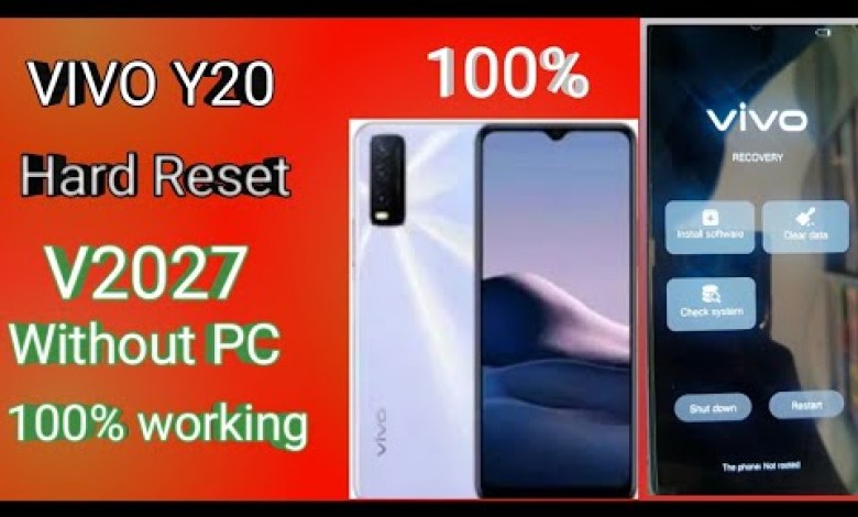 How to Hard Reset In VIVO Y20|VIVO Y20lfactory reset How to Hard Reset In VIVO Y20|VIVO Y20lfactory reset