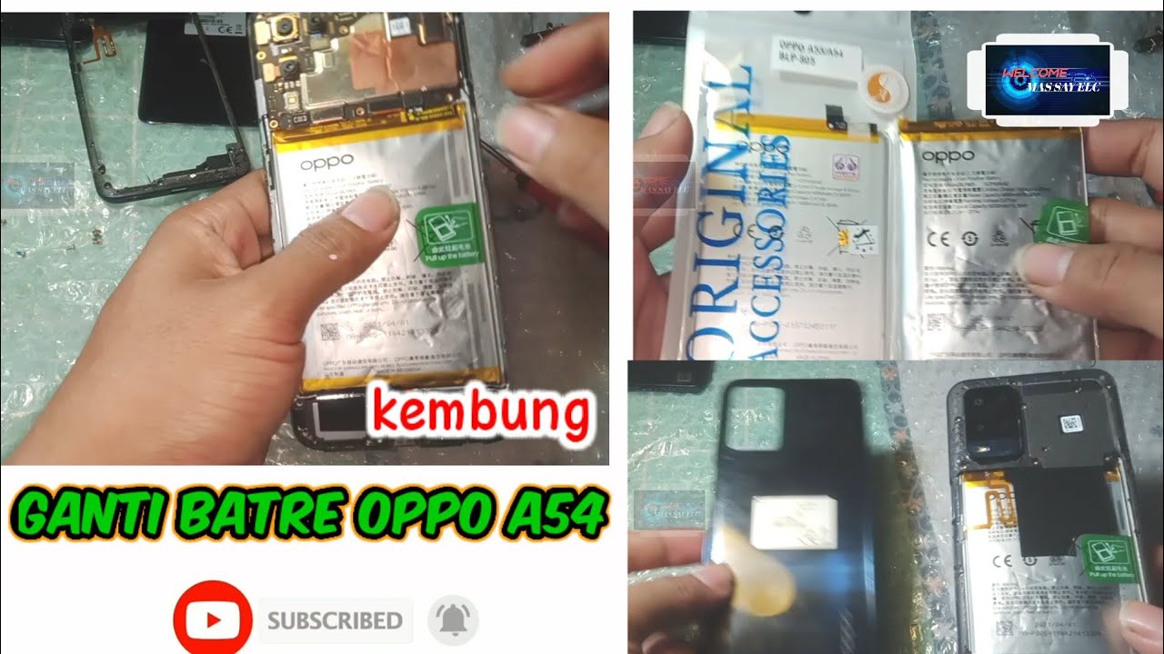 Replace Oppo A54 Battery #massayelc Replace Oppo A54 Battery #massayelc