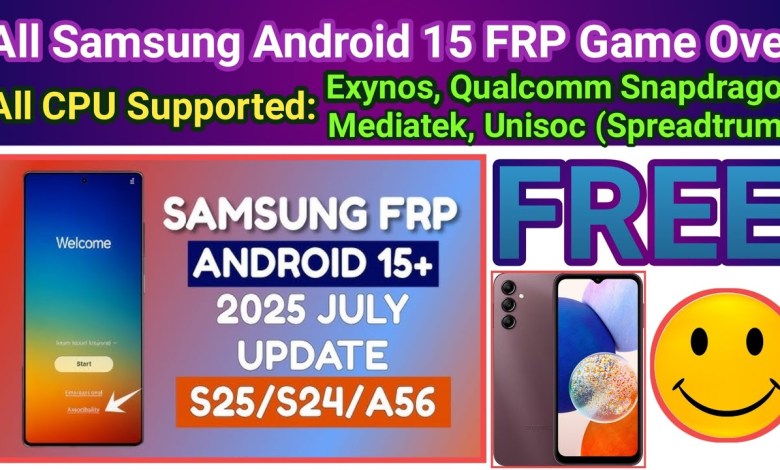 Unlocking Secrets: How All Samsung Devices with Android 15 Overcome FRP Challenges on Any CPU! Unlocking Secrets: How All Samsung Devices with Android 15 Overcome FRP Challenges on Any CPU!