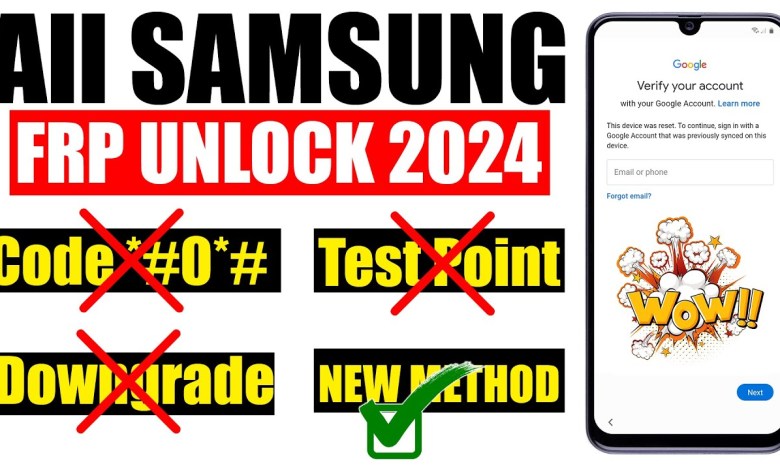 Samsung FRP Bypass 2024 Enable ADB Fail Samsung FRP Bypass 2024 Enable ADB Fail