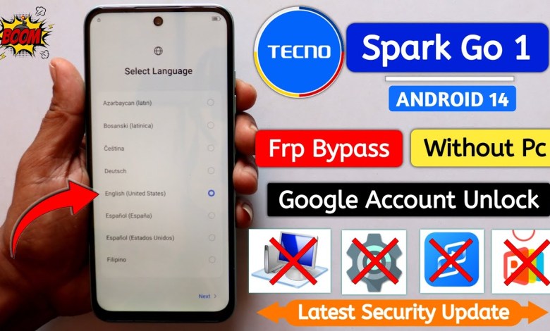 Unlock Tecno Spark GO 1 (kl4) without Google Account | Can You Bypass FRP on Android 14? Unlock Tecno Spark GO 1 (kl4) without Google Account | Can You Bypass FRP on Android 14?
