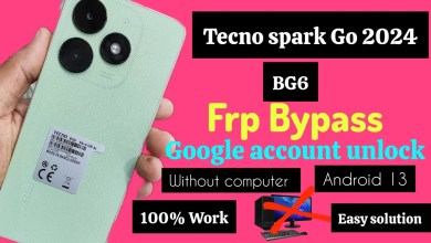 Tecno spark Go 2024 (BG6) Frp Bypass, Google account Tecno spark Go 2024 (BG6) Frp Bypass, Google account