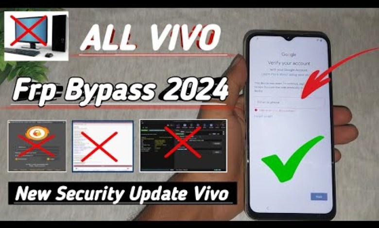 ALL Vivo Frp Bypass New Security Update 2024 || Without ALL Vivo Frp Bypass New Security Update 2024 || Without