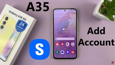 How To Add Samsung Account To Samsung Galaxy A35 How To Add Samsung Account To Samsung Galaxy A35