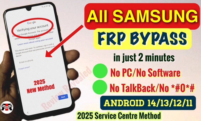 Discover the Latest Samsung FRP Bypass Tool: A New Method for Unlocking! Discover the Latest Samsung FRP Bypass Tool: A New Method for Unlocking!