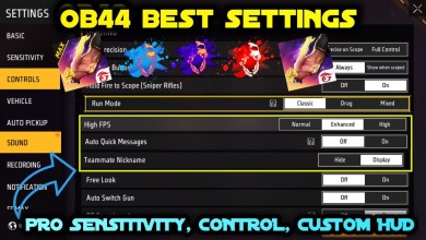 Free Fire Control Setting After OB44 Update Full Free Fire Control Setting After OB44 Update Full