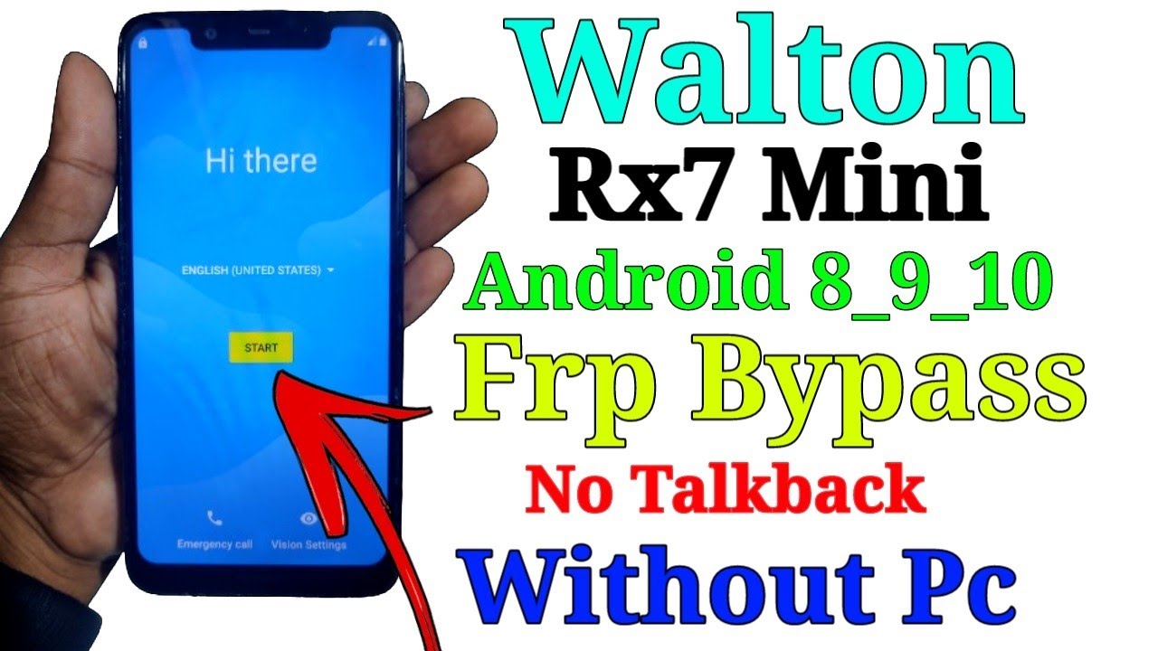 Walton Primo Rx7 Mini Frp Bypass /Android 9.0 Google Walton Primo Rx7 Mini Frp Bypass /Android 9.0 Google