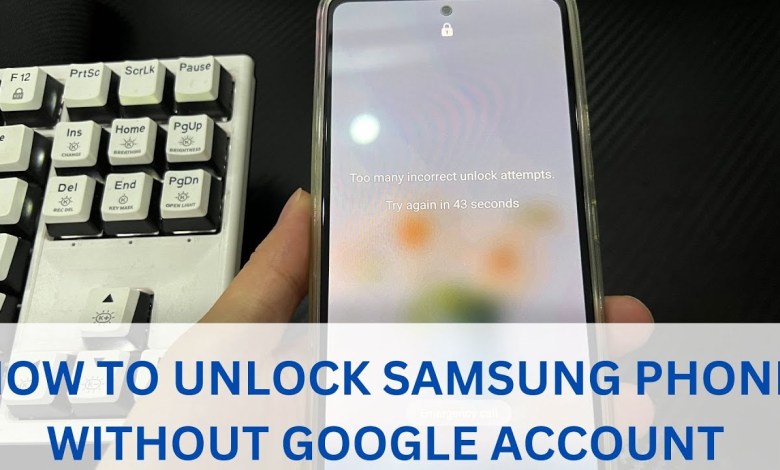 How to Unlock a Samsung Galaxy Phone without How to Unlock a Samsung Galaxy Phone without
