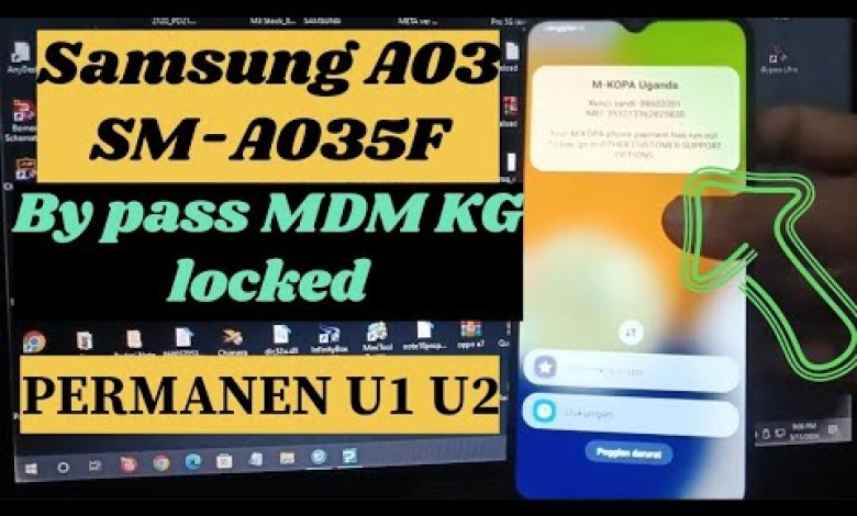Samsung A03 SM-A035F Bypass MDM (KG) lock Remove Samsung A03 SM-A035F Bypass MDM (KG) lock Remove