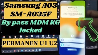 Samsung A03 SM-A035F Bypass MDM (KG) lock Remove Samsung A03 SM-A035F Bypass MDM (KG) lock Remove